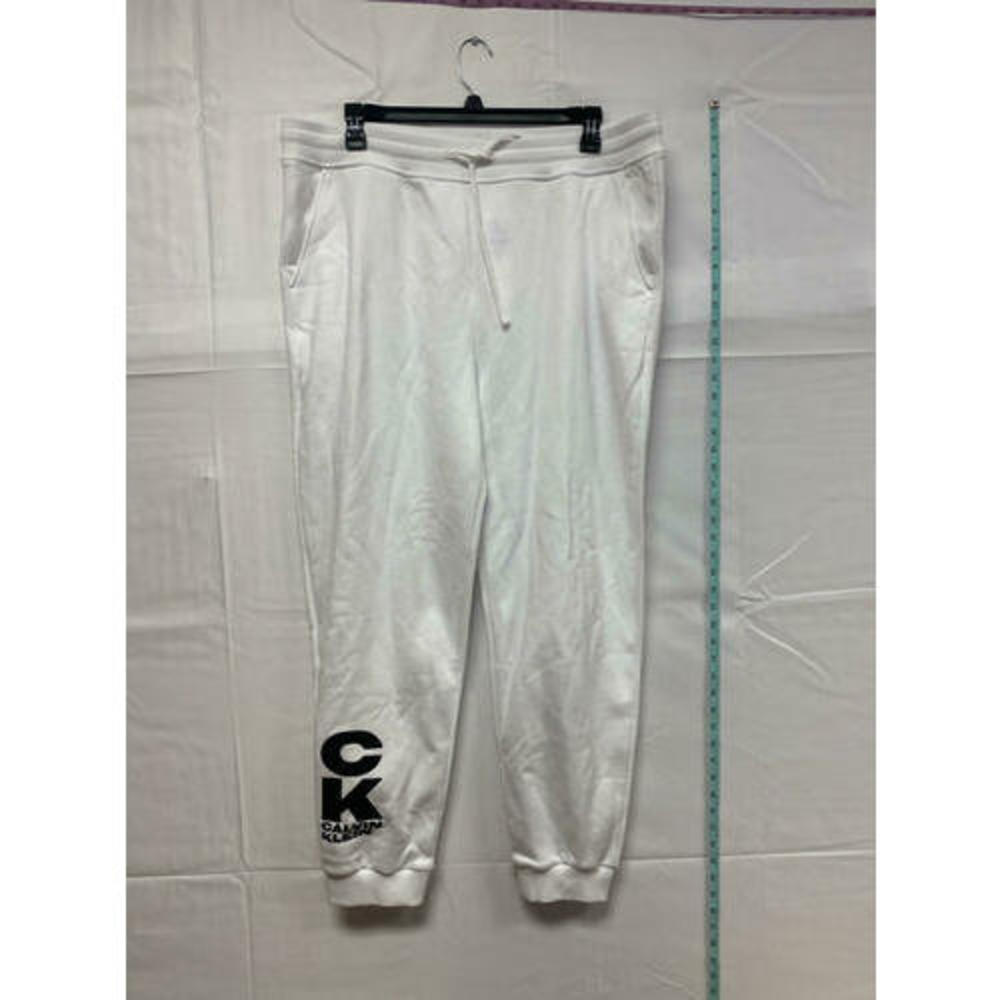 MSRP $70 Calvin Klein Mens Triple Logo-Print Jogger Size XL